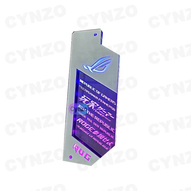 Панель ARGB-подсветки ATX IO для DIY AURA SYNC 5V, Плата подсветки для материнских плат ROG, Индивидуальная декоративная пластина для материнской платы, PC Gamer, Моддинг