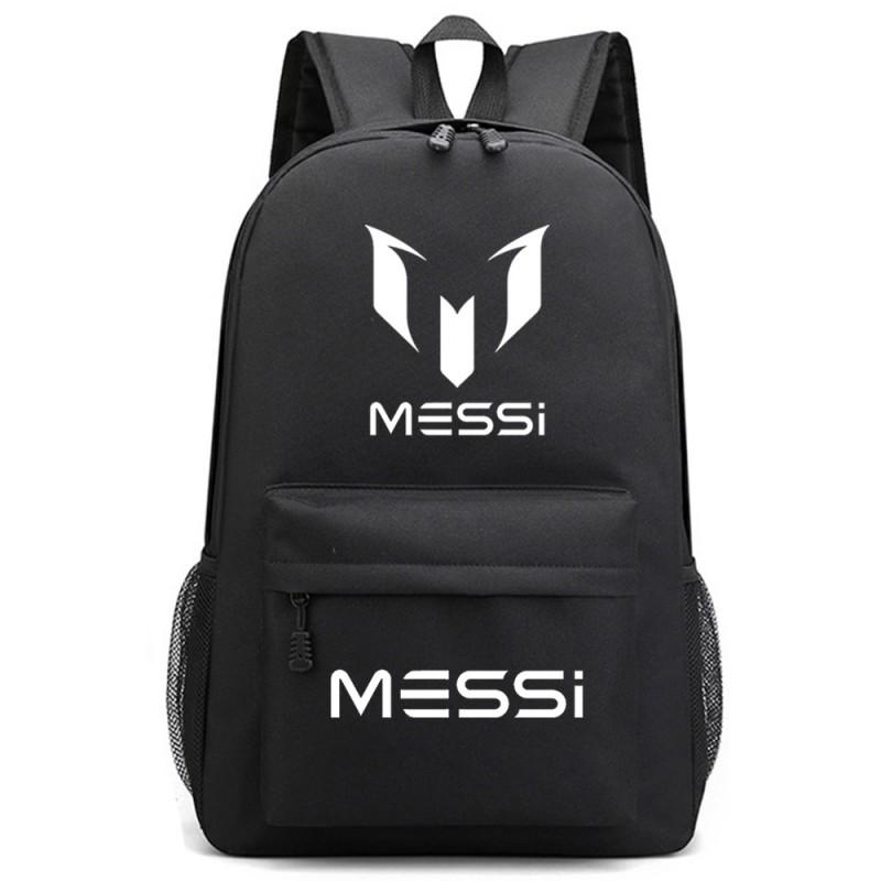 Unisex Oxford Fabric School Backpack Teen Students Lightweight Durable Laptop Bag With Character Print