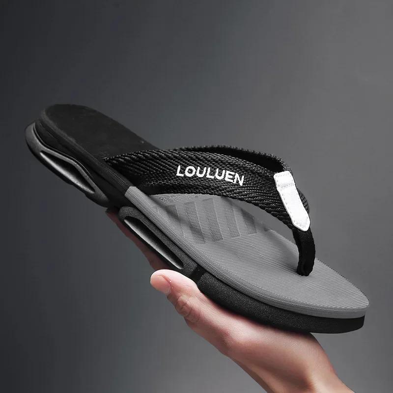 Men High Quality Flip Flops Men Beach Slippers Fashion Outdoor Flip Flops Casual Breathable Slippers for Men New Sandals 2024