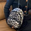 Модный нишевый универсальный дорожный маленький рюкзак 2025 новый легкий рюкзак женский леопардовый принт многоцелевой рюкзак женский