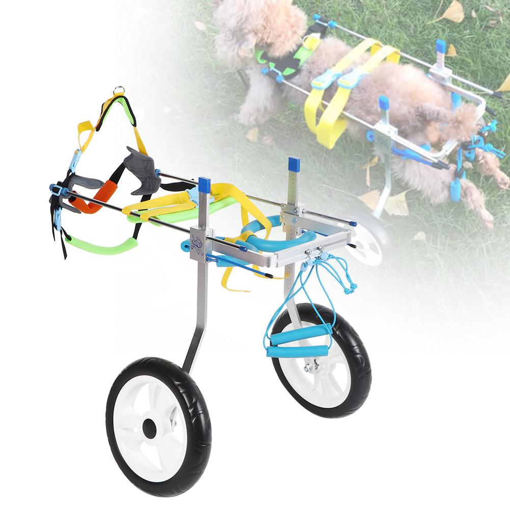Двухколесная инвалидная коляска для домашних животных, инвалидная собака, вспомогательный автомобиль для реабилитации задних конечностей