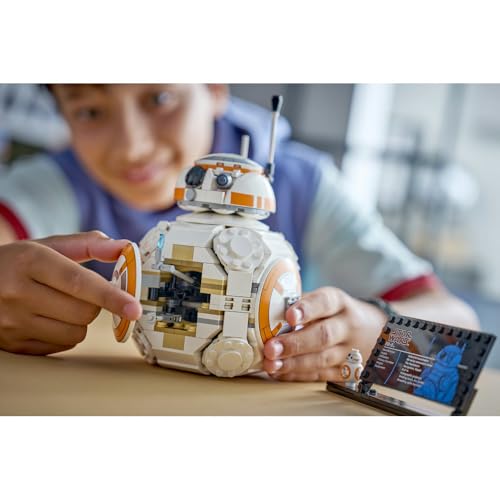 Конструктор LEGO Star Wars Дроид-астромеханик BB-8™, Подарок на день рождения, Строительные блоки, для мальчиков и девочек, Возраст 10, 11 и 12 лет, Ученики начальной школы, Космический Б