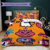 Lively digital print Pattern Bedding,Quilt Set Quilt Cover Pillowcase Home Birthday Gift (1*duvet cover+2*pillowcase,without core)ZSJT0917225