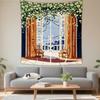 Boho Style Mandala Elephant Tapestry Wall Hanging Living Room Bedroom Decor