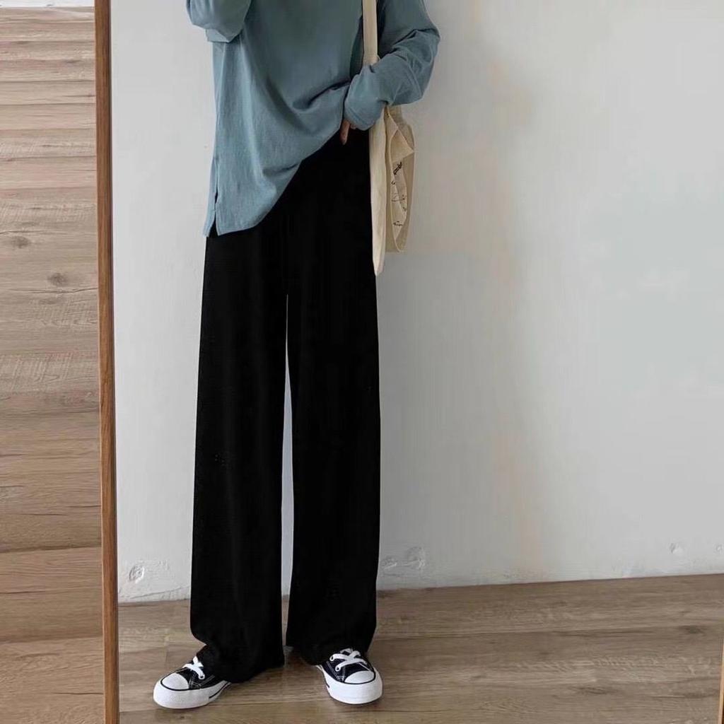 Широкие брюки, свободные брюки, повседневные брюки с высокой талией, стильные и удобные повседневные брюки