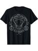 Harry Potters Slytherins Line Art Snake Symbol T-Shirt