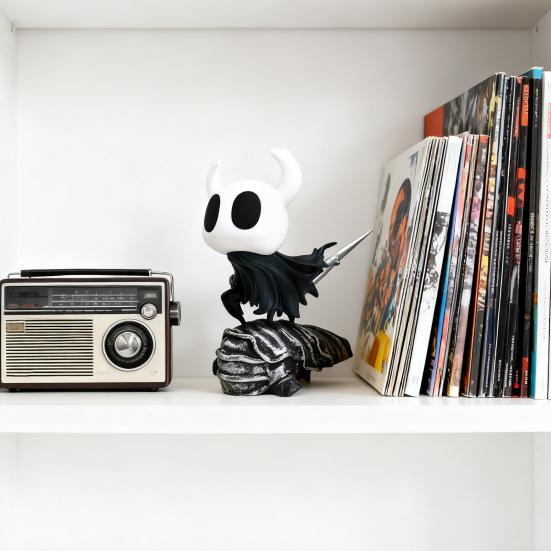 ПВХ Фигурка Игрового Персонажа Вдохновленная Игрой Фигурка Статуэтка Рыцарь Хорнет Украшение для Дома Офиса Рабочего Стола