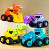 Пазл Модель инженерной машины Динозавр Нажми Детская игрушка Экскаватор Игрушечная машинка Игрушка для мальчиков