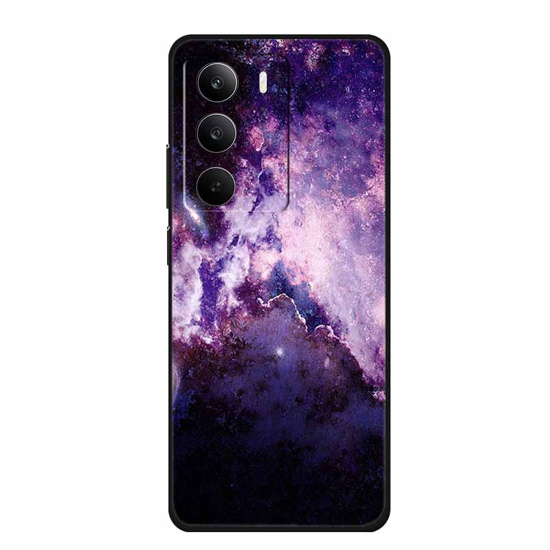 Чехол для телефона Realme C75 6.72" Модный Черный Силиконовый Мягкий Чехол-бампер Для Realme C75 C75x V70s 14x Задняя крышка Чехол C 75 Защитный