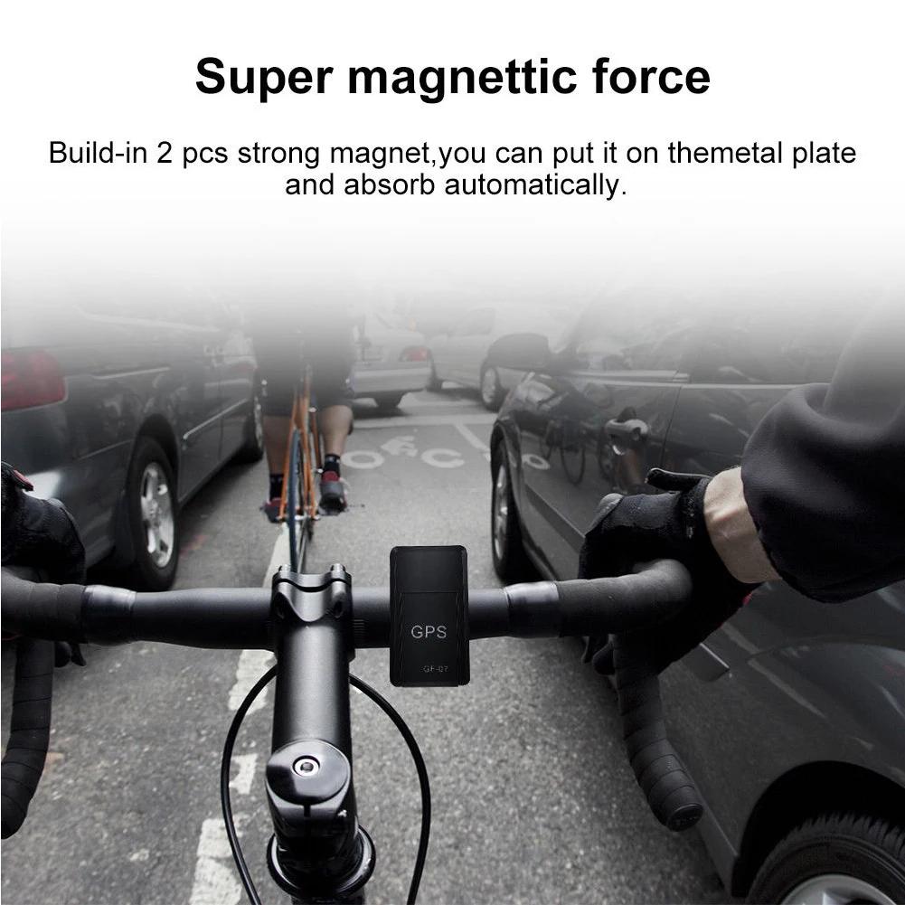 GF07 Magnetic Mini Car Tracker GPS Real Time Tracking Locator Device Magnetic GPS Tracker Real-time Vehicle Locator Pet Tracker