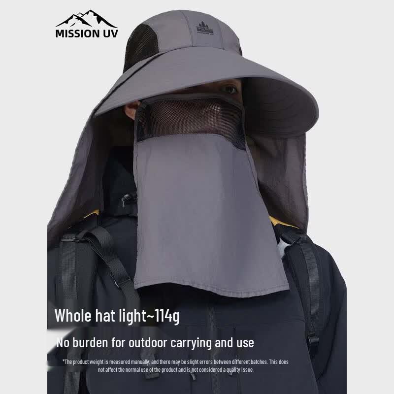 MISSION Men's UV Protection Wide Brim Hat