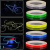 Motorcycle Stickers Car Reflective Bike Reflective Strip Safety Wheel Body Stickers DIY