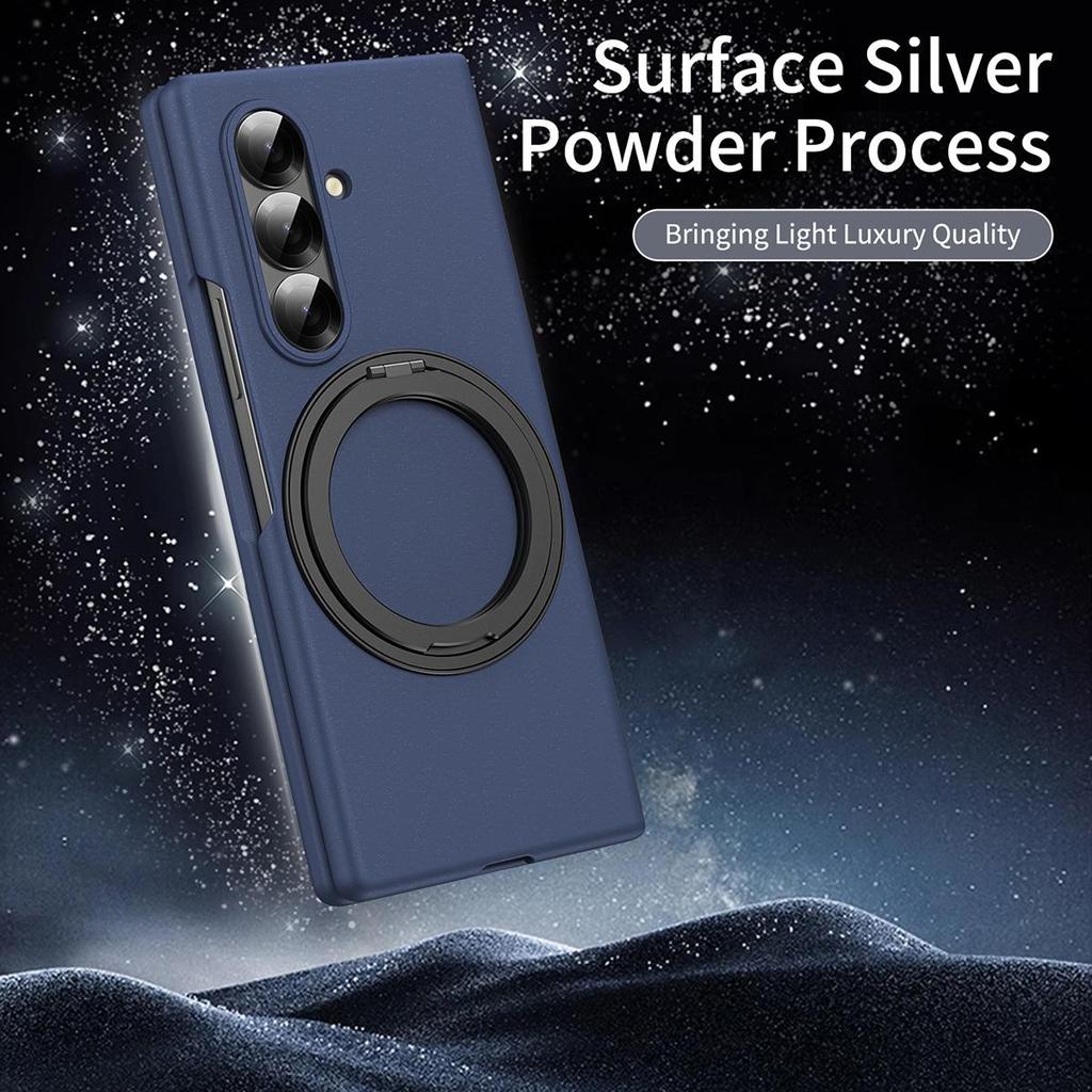 For Samsung Galaxy Z Fold4 5 6 7 8 Wide /Z Fold8 Ultra Hard PC Shockproof Phone Case Kickstand Holder Full Body Protective Cover With Screen Protector