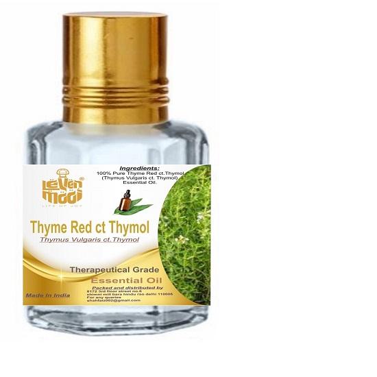 Levenmooi Thyme Red ct. Linalool (Thymus vulgaris) Pure & Natural Therapeutic Grade Essential Oil Glass