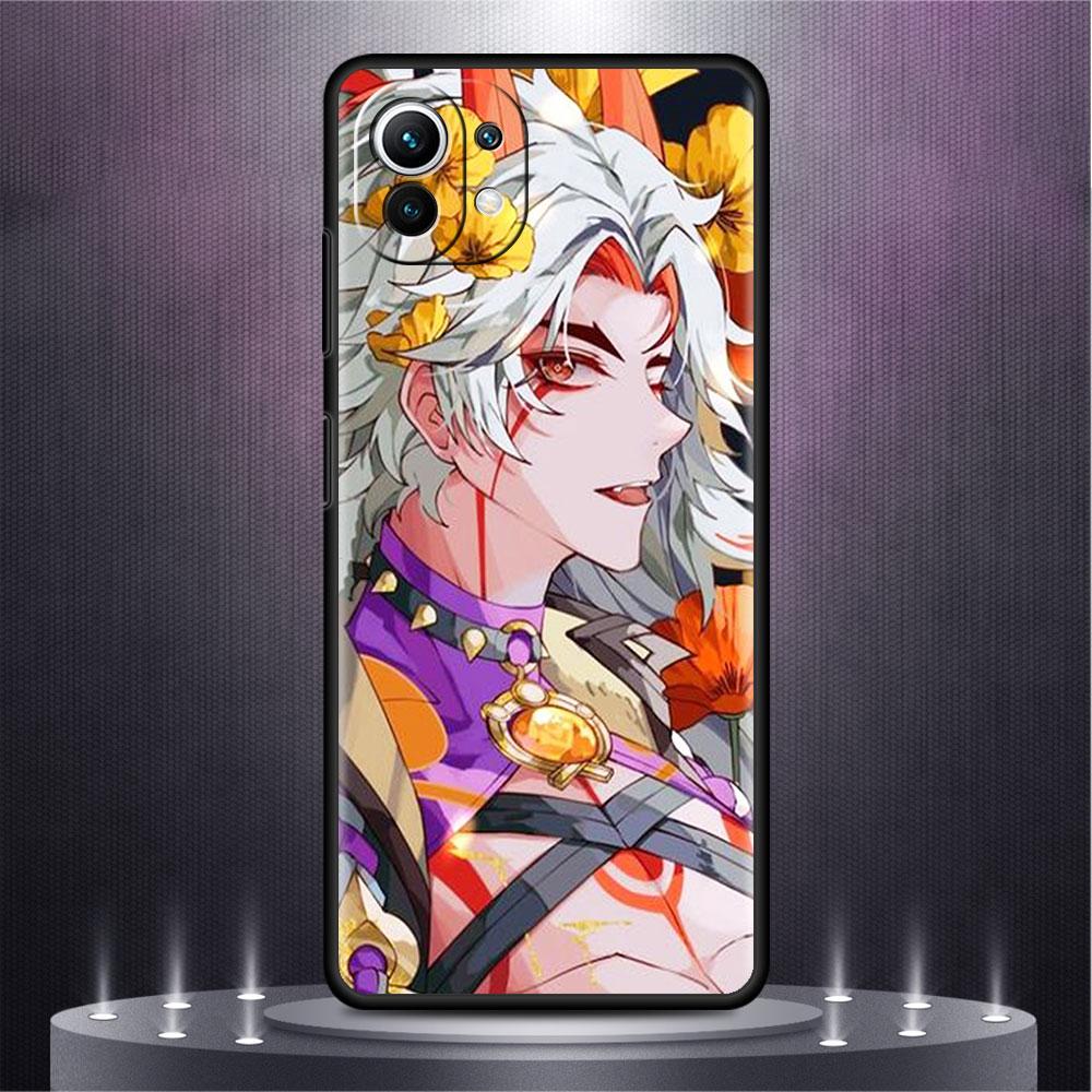 Чехол для Xiaomi Mi Poco X3 X4 NFC M3 Mi 11 11T 10 T 9T 12 9 10T Lite, силиконовый чехол на заднюю панель телефона Genshin Impact Raiden Shogun Baal