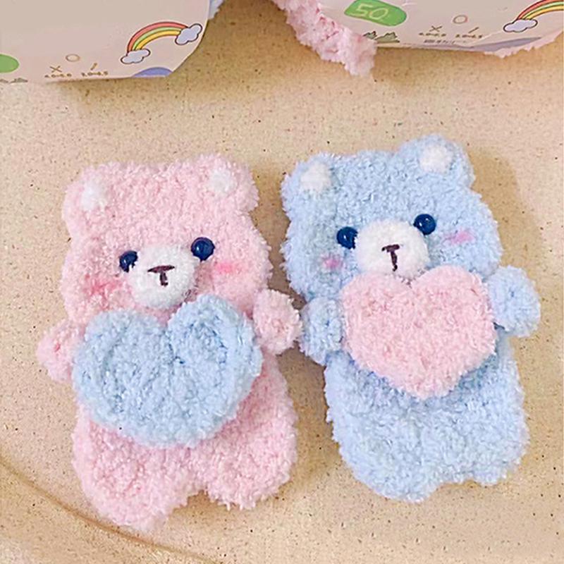 Soft Chenille Yarn Baby Knitting Wool Yarn Plush Thick Velvet Yarn for Hand Knitting Crochet DIY Sweater Scarf Hat Doll