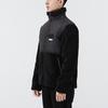 Puma Шерпа Флисовая спортивная куртка с цветными блоками с воротником-стойкой и логотипом Мужская верхняя одежда Черный 846325-01