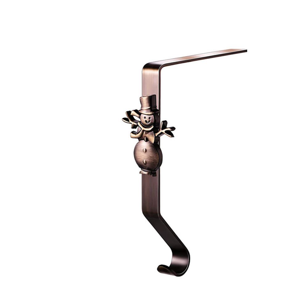 Прочные многофункциональные металлические держатели для рождественских чулок, крючки для камина, зажимы для чулок, вешалка