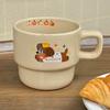 Мультяшный щенок, чашка для кофе на завтрак, керамическая чашка, чашка в стиле инс, кружка высокого качества, сувенирная подарочная чашка