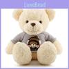 Bear Sweater Teddy Plush Toy Cartoon Stuffed Doll Decoration Kids Cute Gifts
