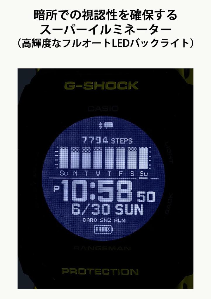 Casio G-Shock RANGEMAN GPS-часы с пульсометром, Bluetooth, Изготовлены из экологически чистых материалов, GPR-H1000RY-1A9JR