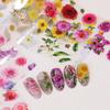 Rose Flowers Nail Design Stickers Daisy Nail Art Foil 10 Sheets Flower Nail Foils  DIY Manicure