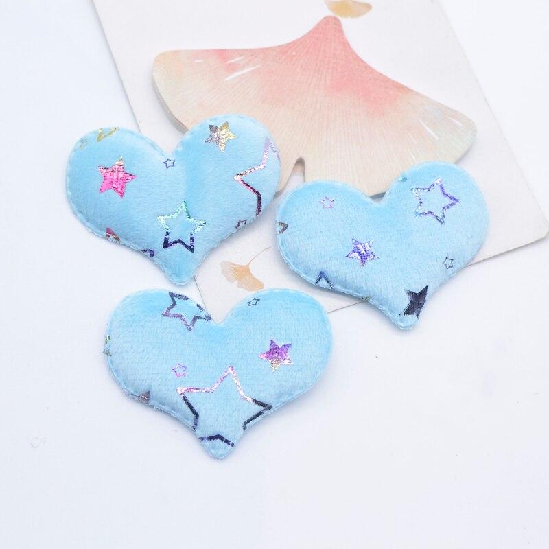 24 шт. 55*42 мм, плюшевые бронзовые узоры, аппликации в форме сердца для одежды, шляпа, нашивки для шитья, головные уборы «сделай сам», заколки для волос, аксессуары с бантом