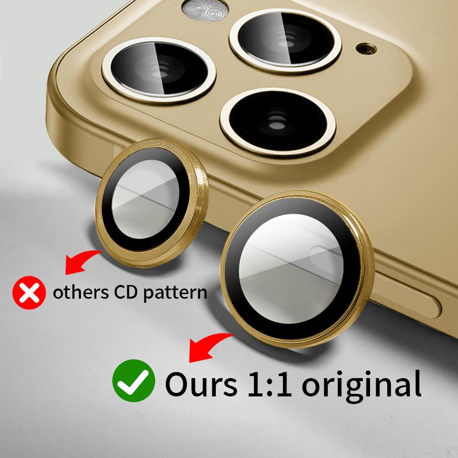 Официальные цвета металлическое индивидуальное кольцо объектив камеры протектор для iPhone 16 Pro Max 16 Plus закаленное стекло протектор экрана крышка