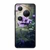 Для Huawei Pura 80 Ultra 5G Чехол Волк Тигр Лев Кот Черный Силикон Мягкий Чехол для Телефона Для Huawei Pura80 Ultra Задняя Крышка Чехол Para