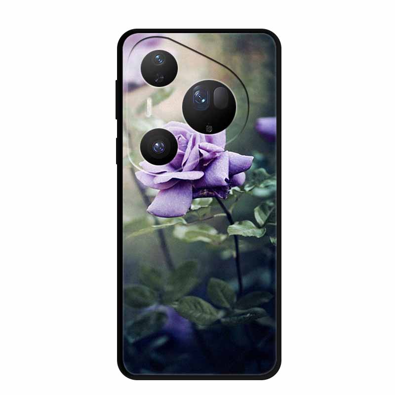 Для Huawei Pura 80 Ultra 5G Чехол Волк Тигр Лев Кот Черный Силикон Мягкий Чехол для Телефона Для Huawei Pura80 Ultra Задняя Крышка Чехол Para