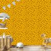 Yellow Leather Gold Wallpaper for Living Room and Bedroom 50x1000
