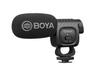 Компактный направленный микрофон BOYA для черных накамерных камер/смартфонов/планшетов/ПК BY-BM3011