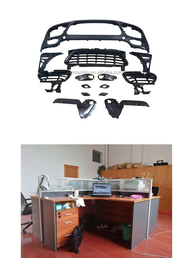 Front Bumper Kit for 2015-2017 Porsche 958 Cayenne