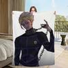 B-BLUE L-LOCK Шидо Рюсэй Плед Мягкий Удобный Для Сна Плюшевый Подходит Для Гостиной Офиса Спальни Дня Рождения Дома Детский Подарок