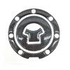 Universal 1Pcs Motorcycle Carbon Fiber Fuel Gas Oil Cap Tank Pad Tankpad Protector Sticker For Honda