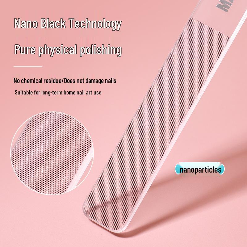 Nano Glass Nail File for Transparent Nail Art and Shaping