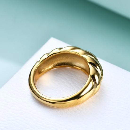 Женское кольцо из полированного титана, с блестками, антикоррозийное, легкое, ювелирное украшение на палец