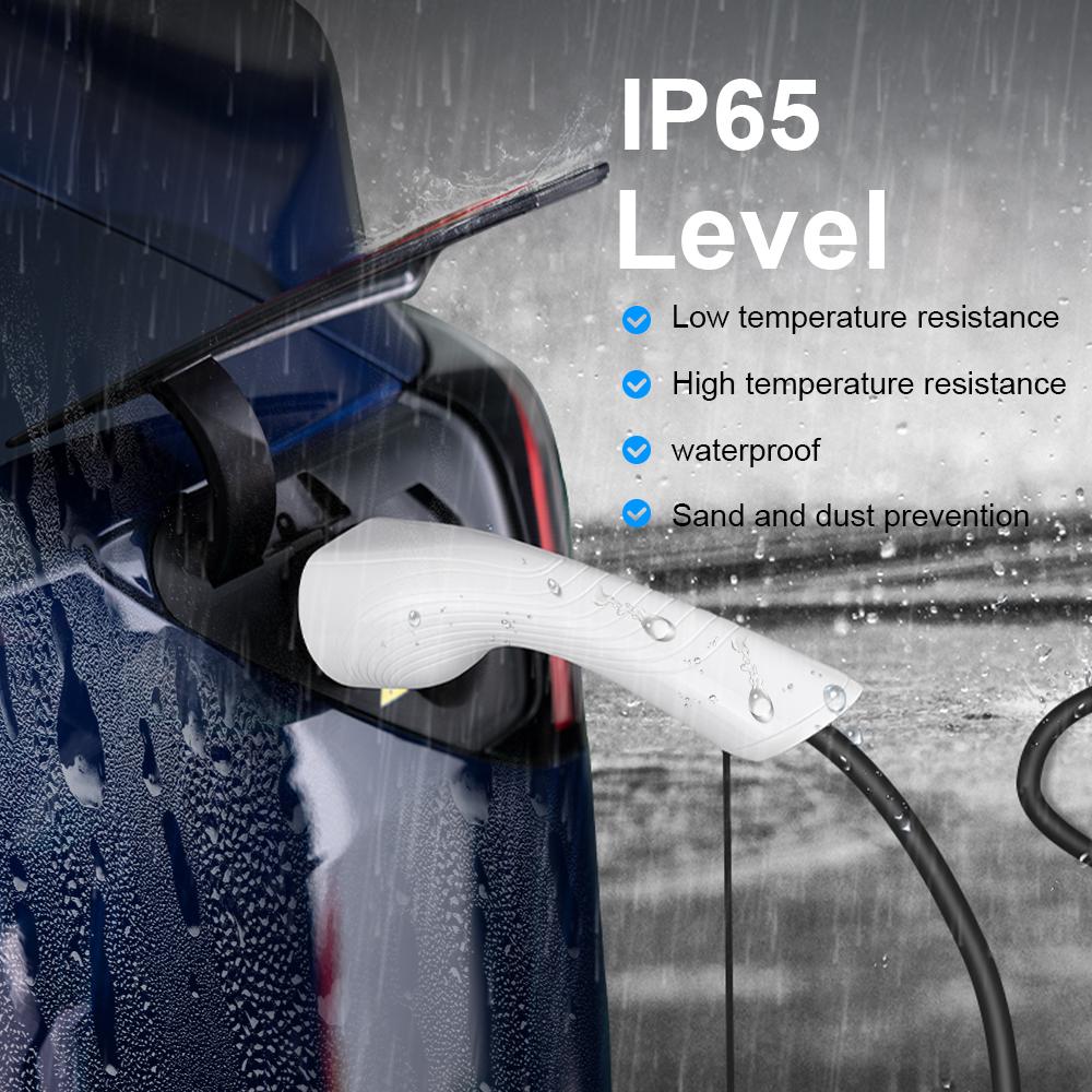 IPENGEN EV Charger Type2 Cable Female Car Side to Type2 Male Plug 16A 3.6KW/11KW EV Car Charger Charging Cable Cord for Electric