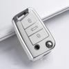 Soft TPU Car Key Case for VW Volkswagen/Polo/Tiguan/Passat B5 B6 B7/Golf 7 MK/Jetta Key Protector Holder Key Cover Shell