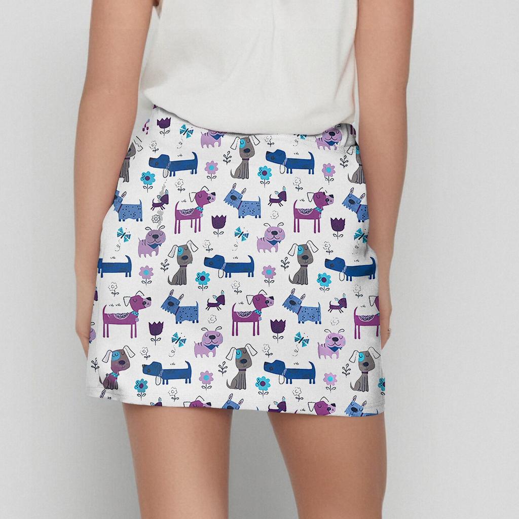 Elastic Yoga Culottes For Women Print Athletic Shorts Lightweight High Waist Skinny Solid Joggers