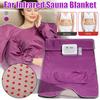 650W Far Infrared Sauna Blanket Detox Slimming Suit 73.32x31.5"" Home Spa Weight Loss Machine 110V/220V