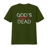 Mens God S Not Dead T Shirt Black 2X Large vintage Washed Top For Everyday Wear Versatile Comfortable homme graphic Stylish