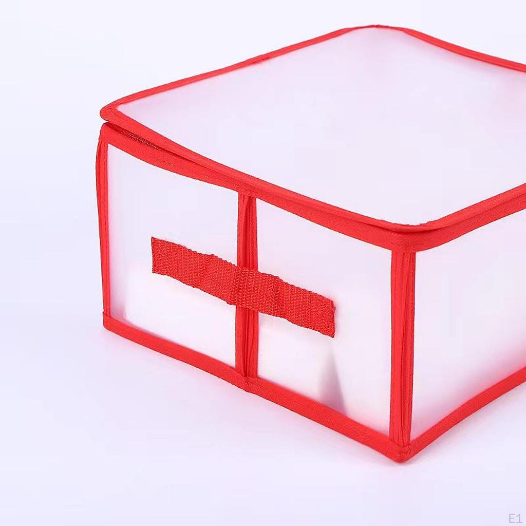 Рождественский ящик для хранения украшений, держатель для рождественских украшений на день рождения