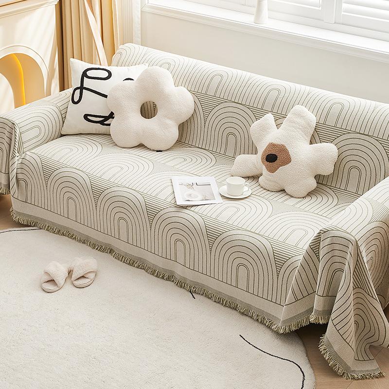 Чехол для дивана из синели, универсальное диванное полотенце, пыленепроницаемый чехол для диванной подушки, защитный чехол от царапин для кошек, диванное одеяло, ковер