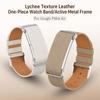 Adjustable Fitness Tracker Strap PU Leather Watch Strap for Google Fitbit Air for Men Women