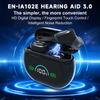 Hearing Aid In-ear Elderly TWS Appearance Large Power Display Intelligent Noise Reduction Touch Rechargeable In-ear
