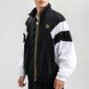 Puma Metallic Gold Embossed Regular Zip-Up Jacket Men Jackets Black 597610-01