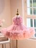 Girls' Flower Girl Wedding and Princess Party Dress for Birthday, Host, Piano Performance, and Special Events