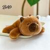 Small Plush Gift for Kids Cute Animal Refrigerator Magnets, Soft Stuffed Fridge Magnet, Adorable Duck Office Desk Accessory Cat Dolphin Raccoon Decor,