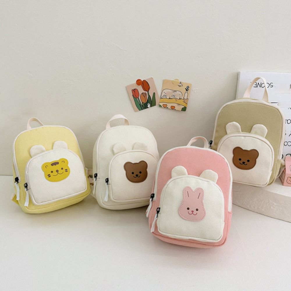 Холщовые детские сумочки Корейский детский рюкзак Наплечная сумка Детская дорожная сумка для подростка
